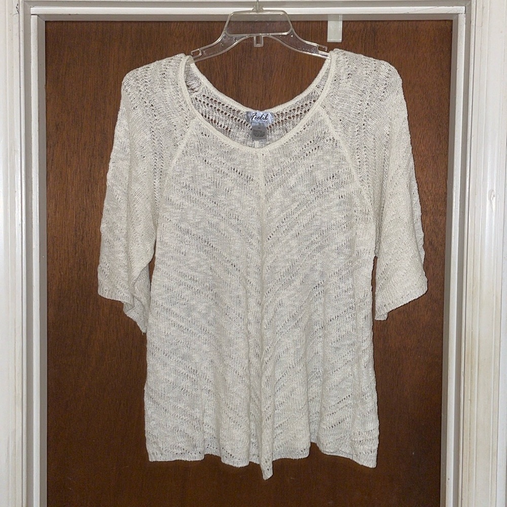 Crocheted sweater​​​